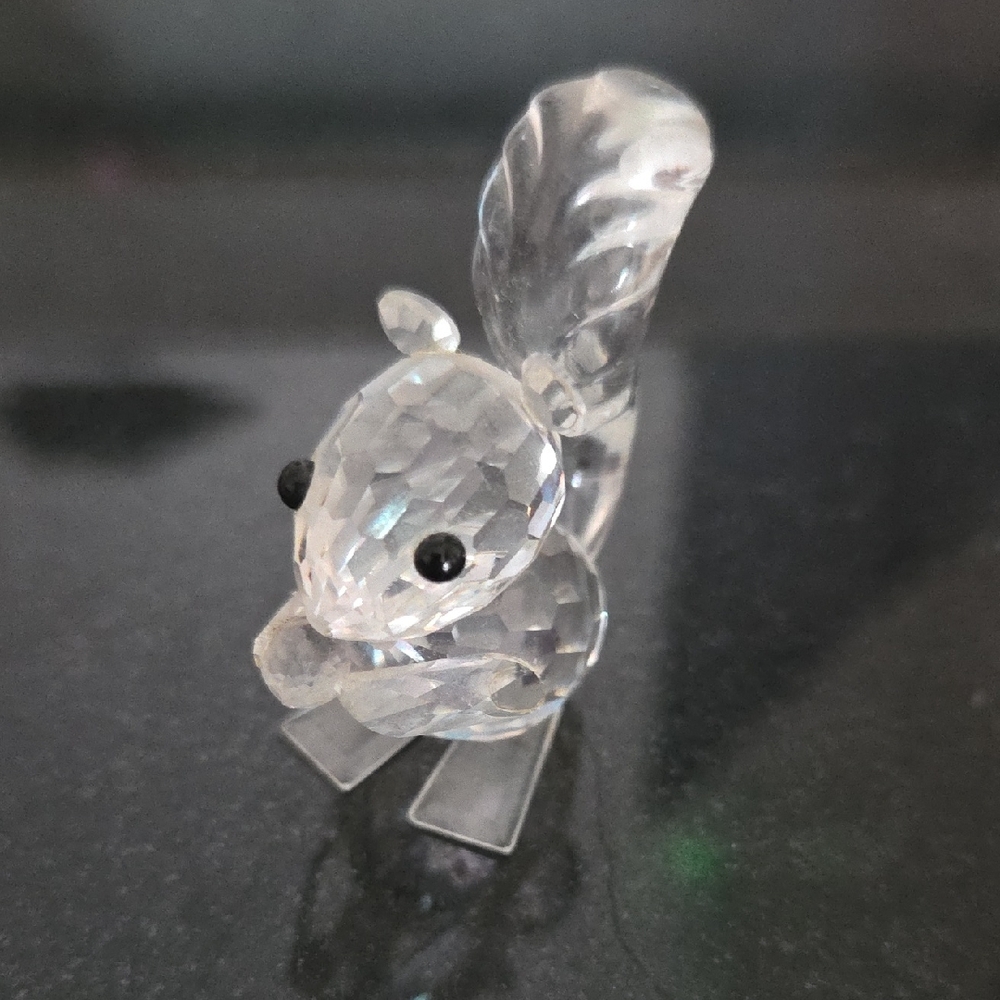 Swarovski Crystal Squirrel Figurine